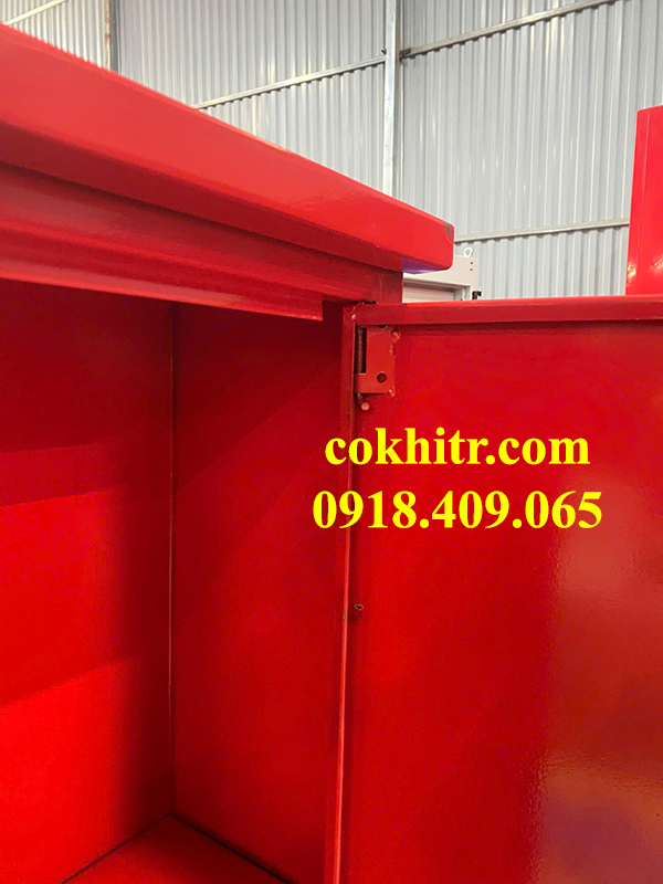 Tủ PCCC chia 2 ngăn kích thước 800x400x180mm