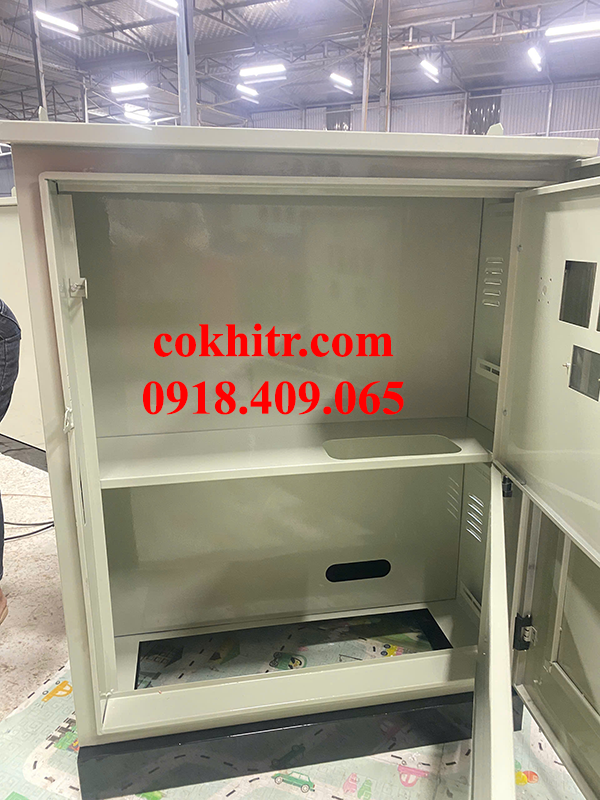 Tủ điện 2 lớp cánh kích thước 1200x750x350x1.2mm