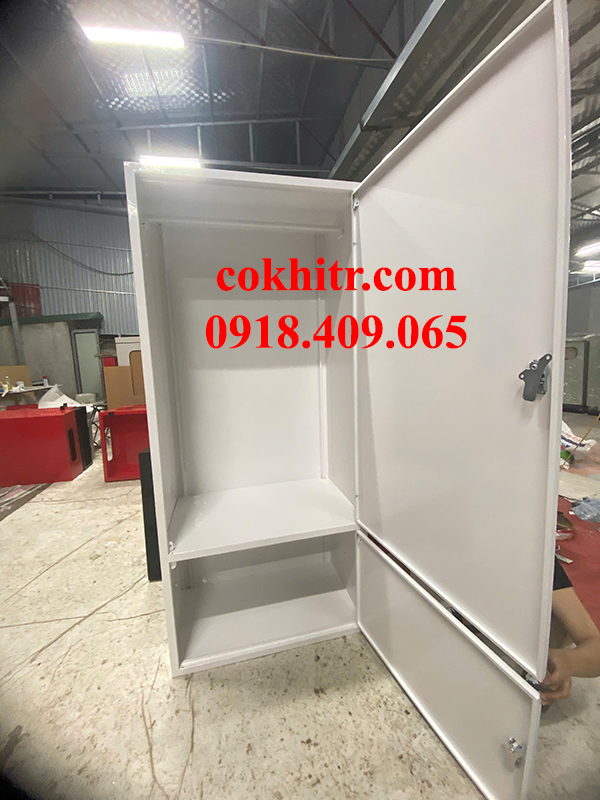 Tủ để đồ 2 ngăn kích thước 2200x500x400x1.2mm