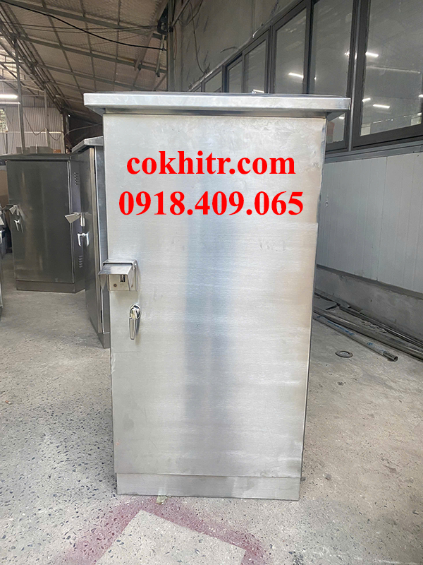 Tủ điện inox 304 kích thước 1200x600x350x1mm