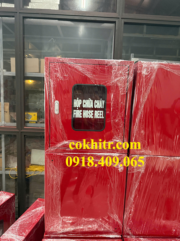 tủ để đồ PCCC kích thước 600x400x180x0,8mm để dụng cụ PCCC hiệu quả tại hà nội