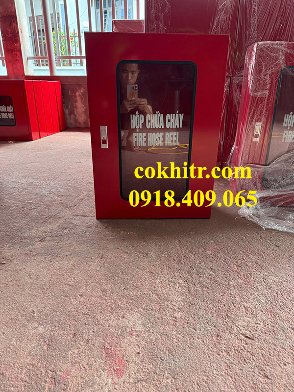 tủ để đồ PCCC kích thước 600x400x180x0,8mm để dụng cụ PCCC hiệu quả tại hà nội4