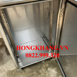 Tủ điện inox 304 có gắn quạt kích thước 900x600x350x1mm